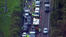 Multi car pile-up causes major traffic delays on Pacific Motorway