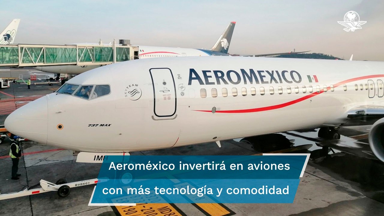 Aeroméxico incorporará 14 aviones a su flota este año