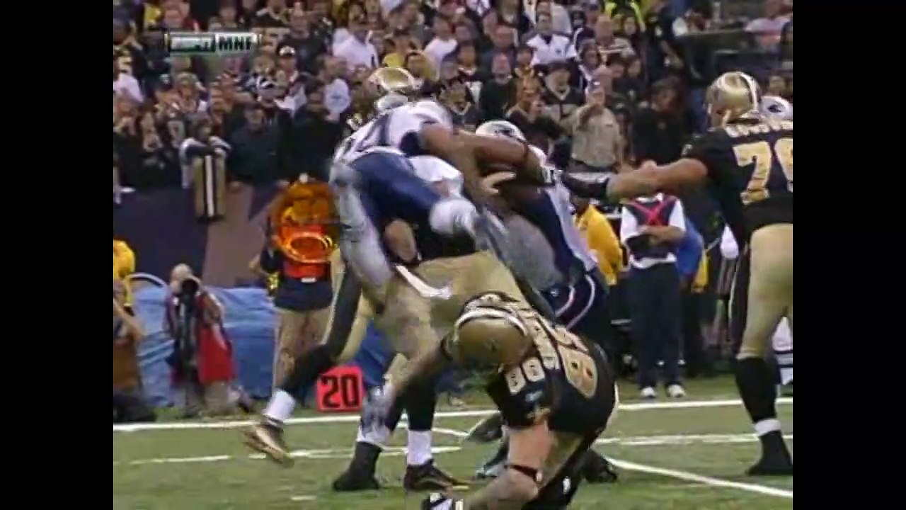 Patriots vs Saints 2009 Week 12