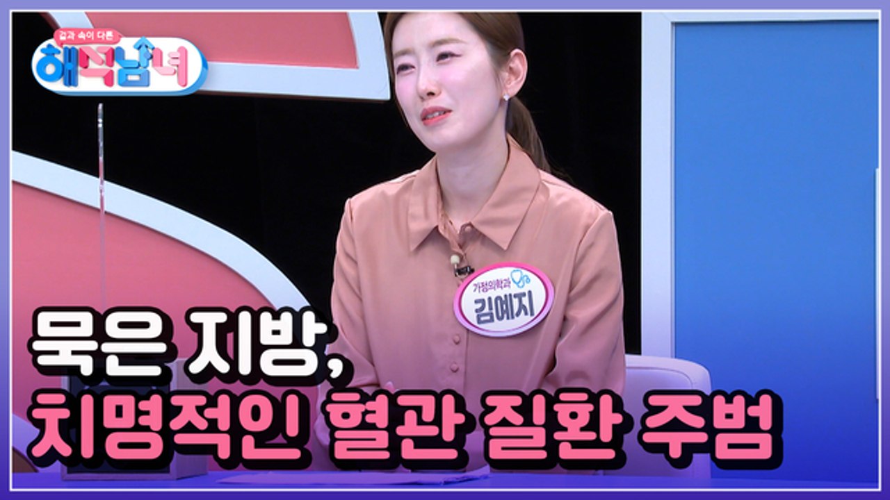겉과 속이 다른 해석남녀 17회 [묵은 지방, 치명적인 혈관 질환의 주범!]