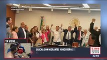 Cantan “Las Mañanitas” a Américo Villarreal en el Senado
