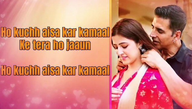 Filhall (REMIX) Full Lyrical Video Song - Akshay Kumar Ft Nupur Sanon - B Praak Jaani LYRICS