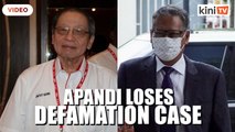 Court dismisses ex-AG Apandi’s defamation suit against Kit Siang