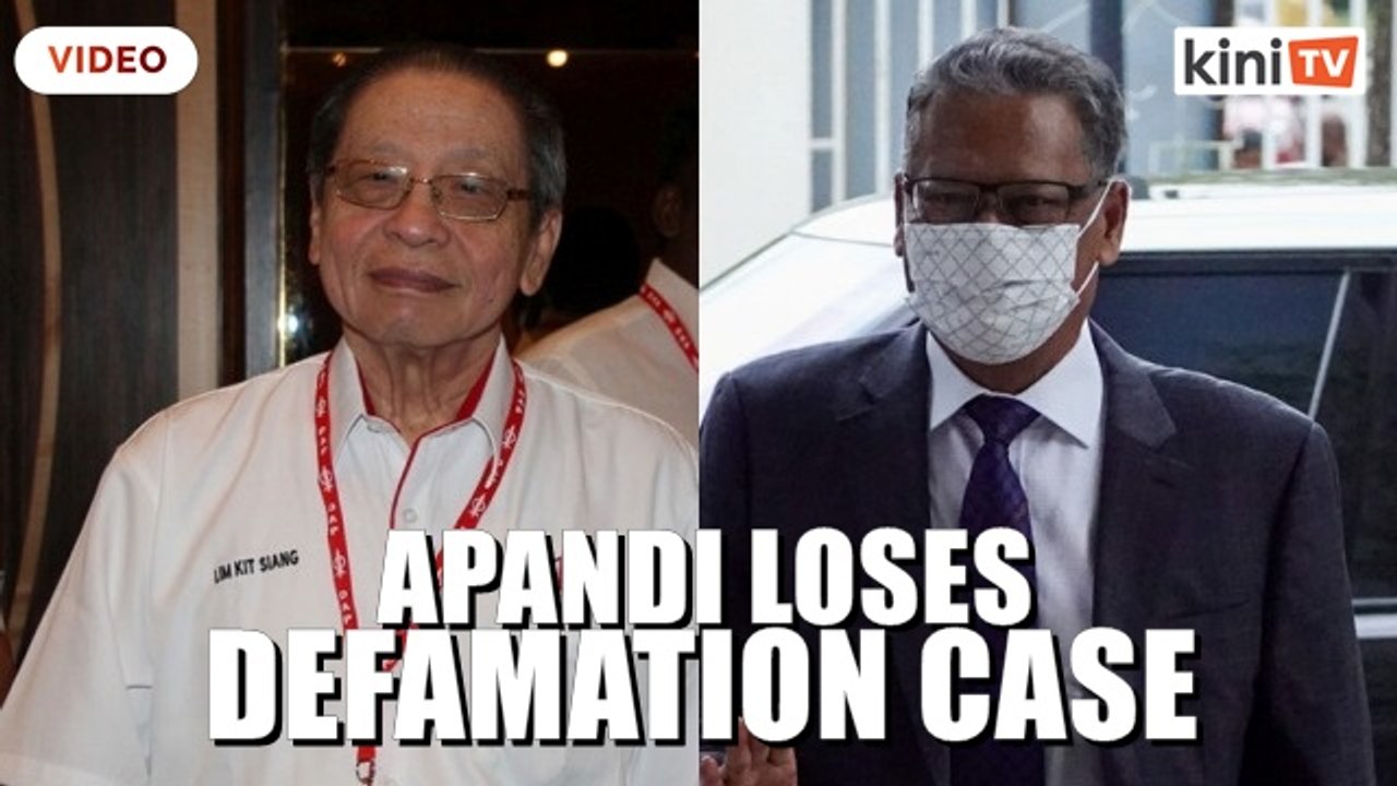 Court dismisses ex-AG Apandi’s defamation suit against Kit Siang