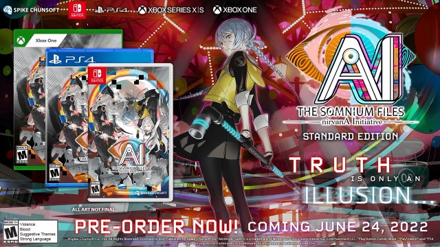 AI The Somnium Files nirvanA Initiative - Official Character Trailer