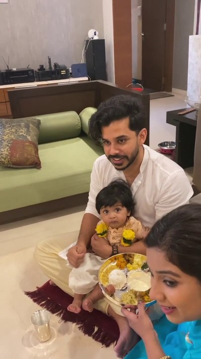 Rice Ceremony of Shreya Ghoshal's son Devyaan