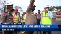 Pantura Demak Padat Karena Rob, Arus Lalin ke Semarang Dialihkan