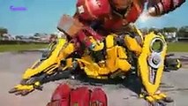 Century Future Technology VFX  Bumblebee vs Optimus Prime War in Future 大黄蜂 vs 擎天柱_v144P