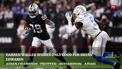 Darren Waller Wishes Only Good For Bryan Edwards