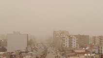 Irak'tan gelen kum fırtınası Şırnak'ta hayatı olumsuz etkiledi! Vatandaşlara 