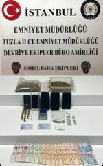 Pendik ve Tuzla'da uyuşturucu satan şüpheliler, 'zula evi'nde yakalandı