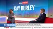 Transport Secretary Grant Shapps suggests to Kay Burley that Boris Johnson was 'not partying' in new pictures but raising a glass to someone leaving Downing Street
