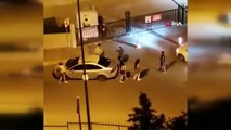 Kimlik soran polislere park dubasıyla saldırdılar