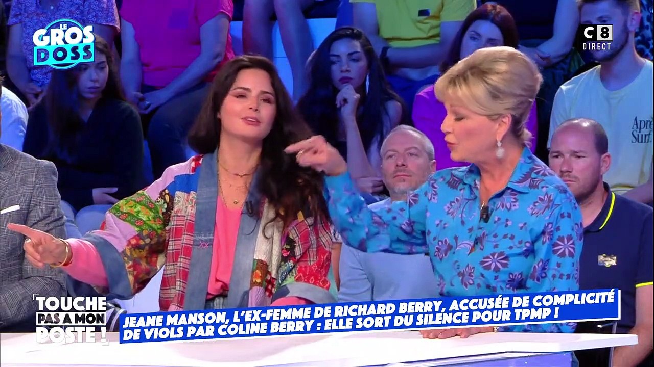 Jeane Manson et sa fille Shirel dans Touche pas à mon poste sur C8.