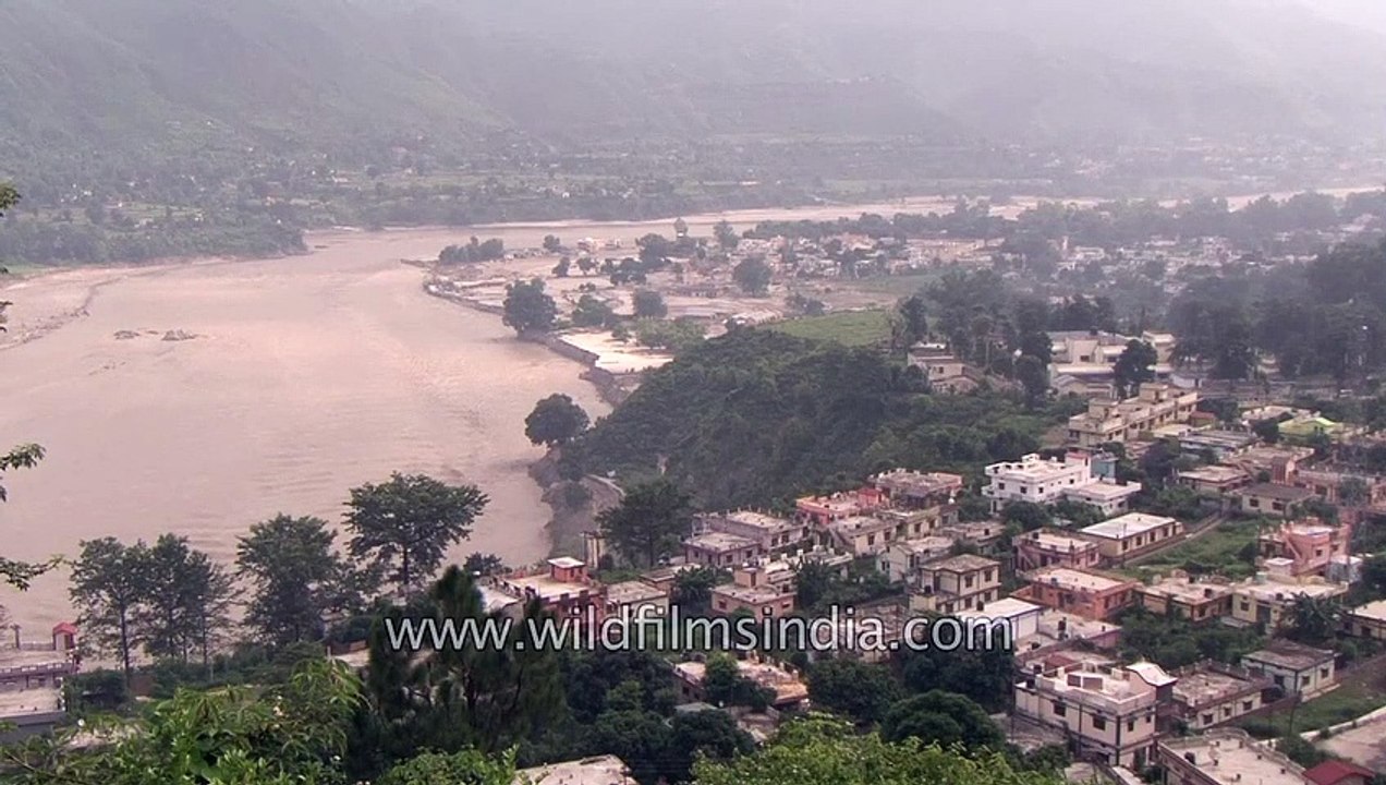 Aerial view of Srinagar _ Post Uttarakhand Floods