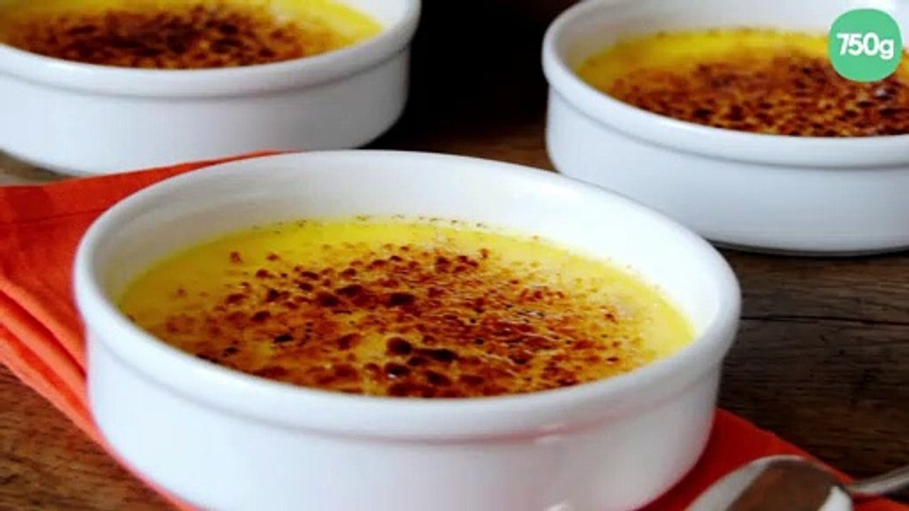 Crème brûlée à la bergamote express