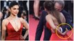 Deepika Padukone को Cannes में kiss करता रहा शख्स, Uncomfortable हुईं दीपिका का video|FilmiBeat