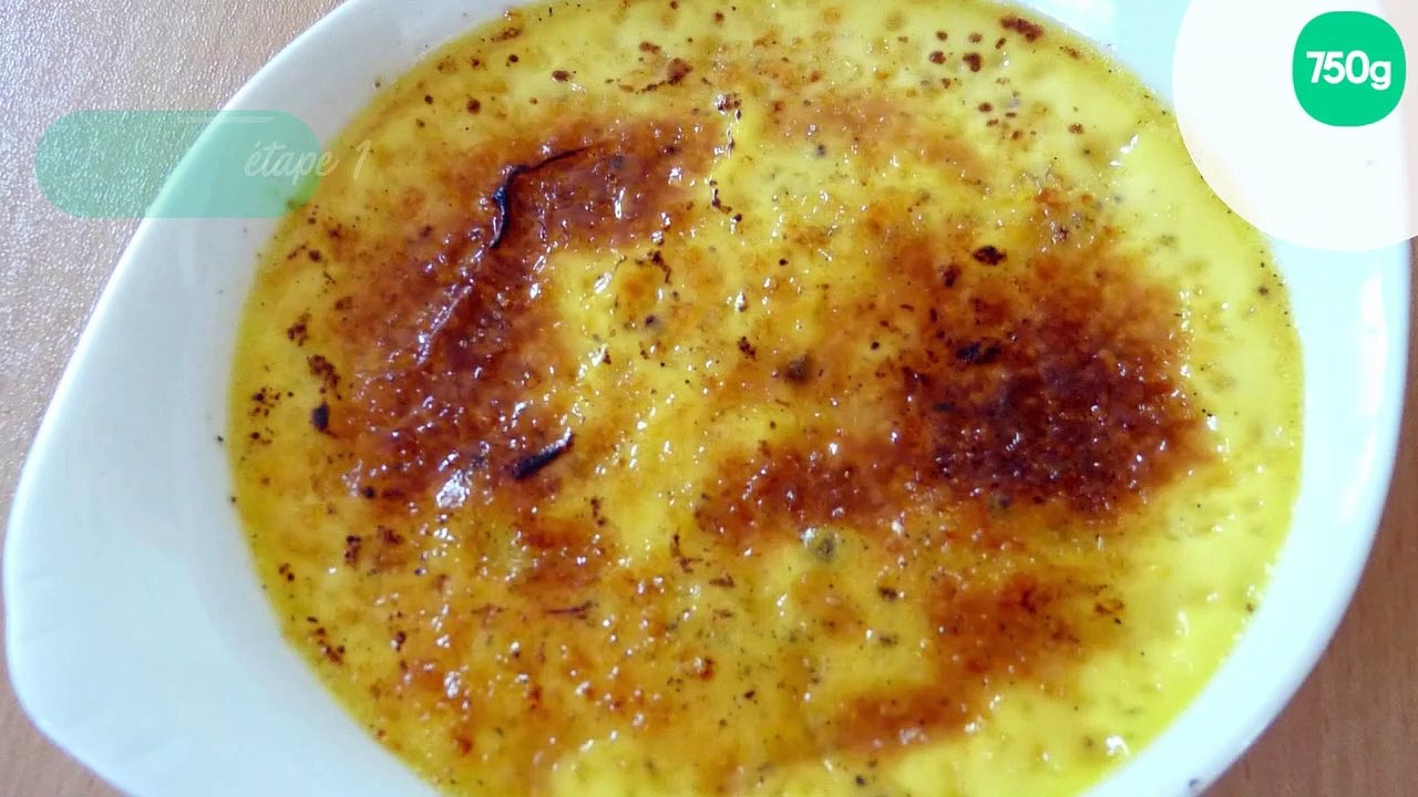 Crème brulée à la vanille