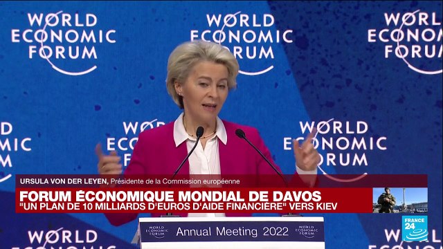 REPLAY - Ursula Von Der Leyen au Forum économique mondial de Davos