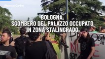 Bologna, sgombero del palazzo occupato in zona Stalingrado