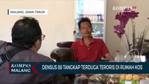 Densus 88 Tangkap Terduga Teroris di Rumah Kos Malang