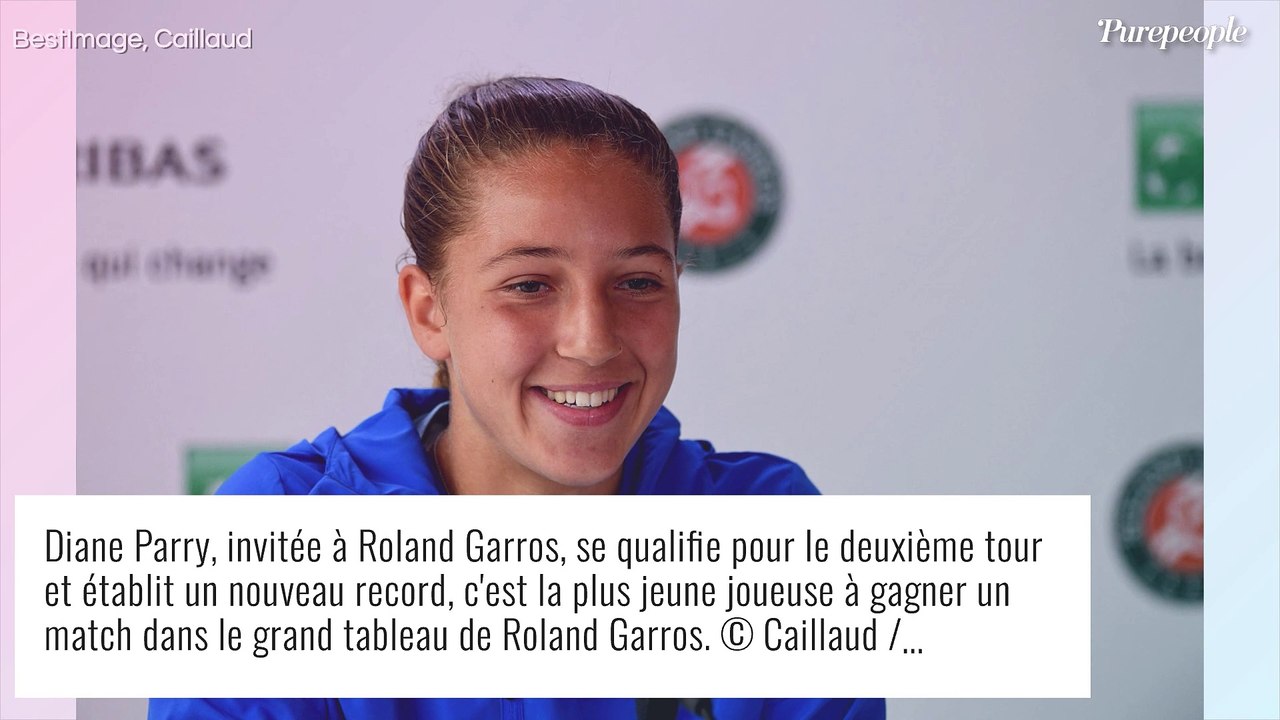 Diane Parry : Qui est le phénomène de Roland Garros qui a enchaîné les pépins de santé ?