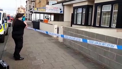 CSI at scene of serious assault in Blackpool - Tuesday, May 24