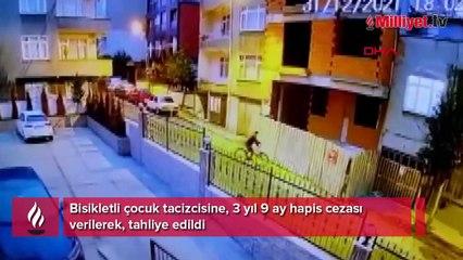 Bisikletli tacizci kız çocuğuna kabusu yaşattı! Hakkında karar açıklandı