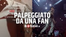 Blanco palpeggiato durante il concerto a Milano: fan infuriati per la molestia