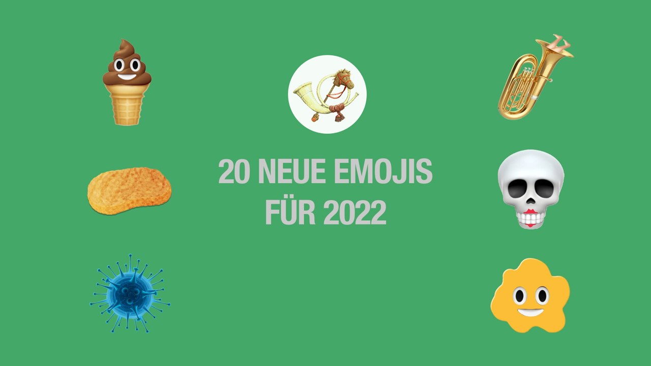 20 neue emojis, die 2022 auf alle smartphones kommen