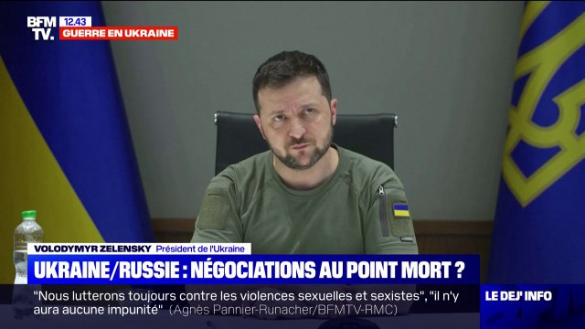 Les négociations entre l'Ukraine et la Russie sont au point mort