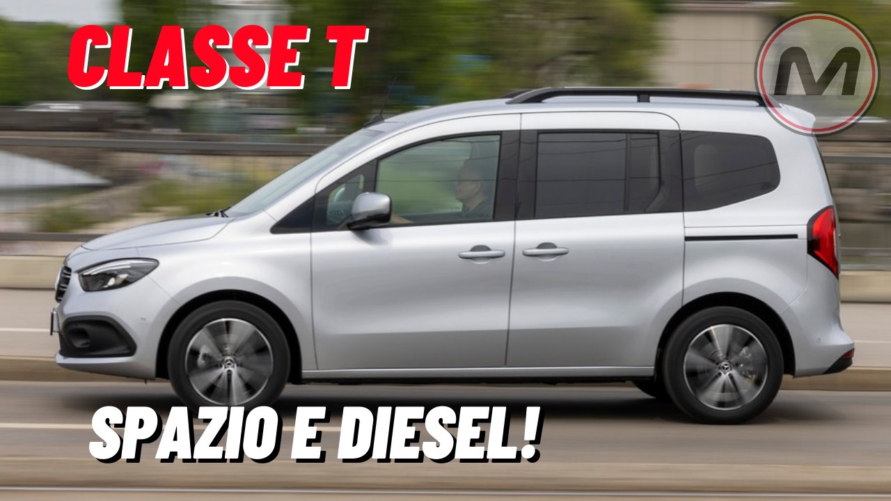 MERCEDES CLASSE T 2022 | Prova su strada del multispazio premium col diesel
