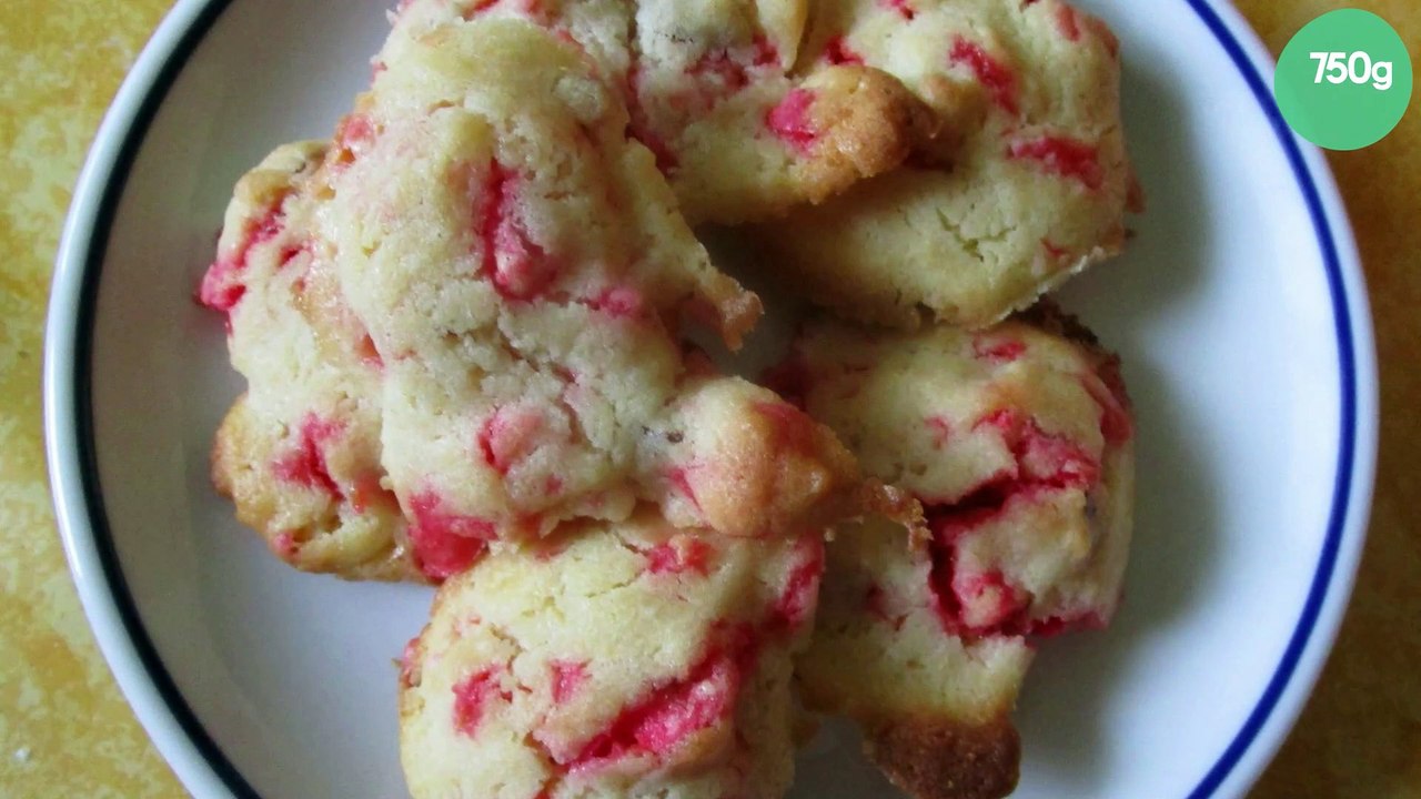 Cookies de Lyon aux pralines roses croquantes