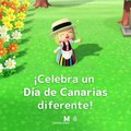 Trajes típicos de maga y mago de Tenerife en el Animal Crossing