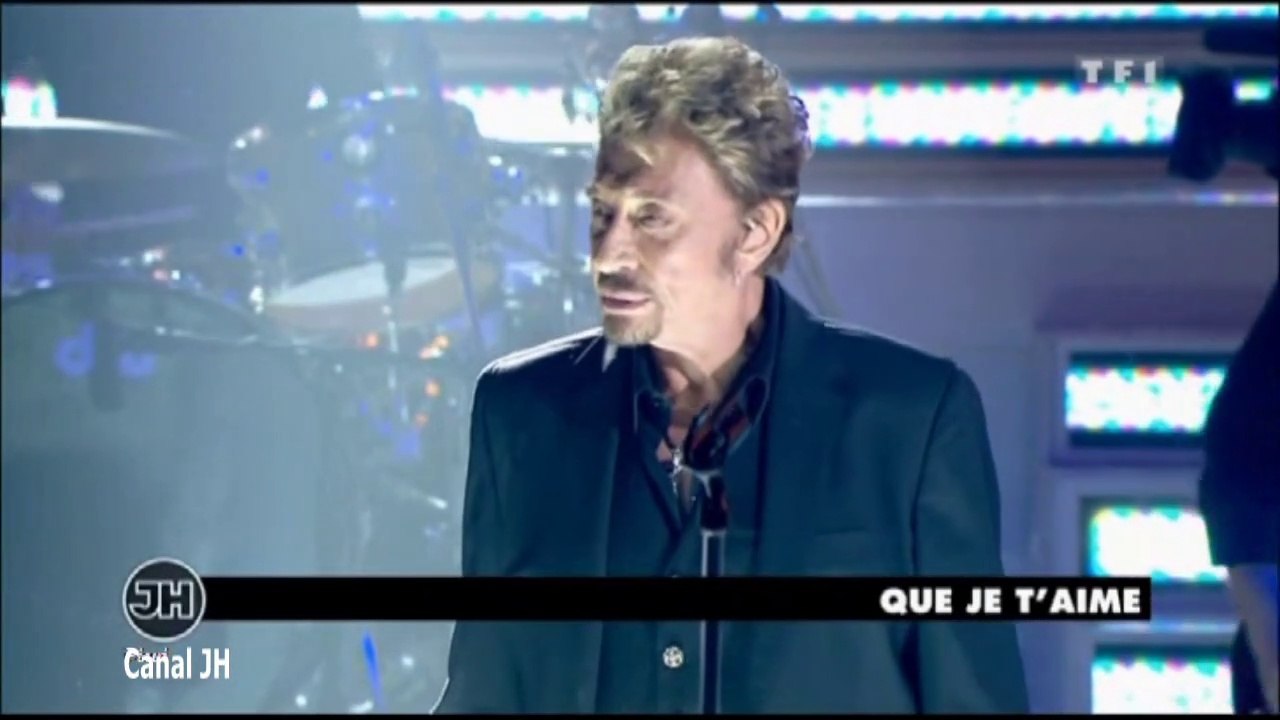 Johnny Hallyday "Que je t'aime" 2011