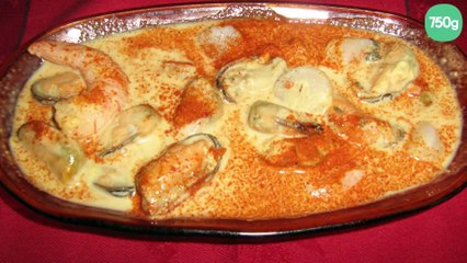 Ramequins de fruits de mer