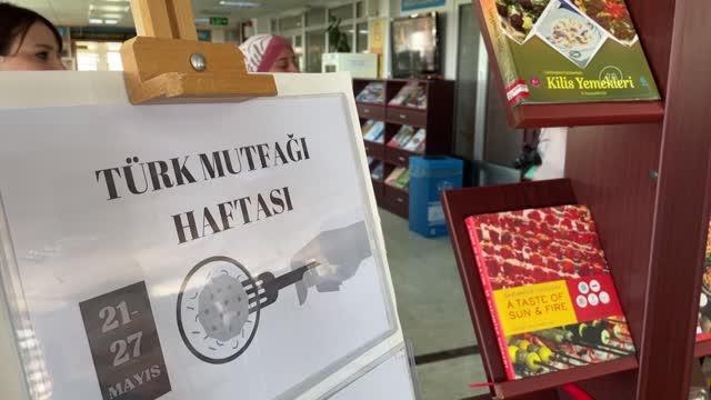 Türk Mutfağı Yemekleri Kitap Sergisi açıldı