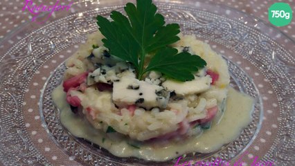 Risotto au roquefort maison