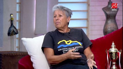 عمرها 79 سنة.. نجوي غراب سباحة مصرية تبهر العالم وتحصد إنجازات خرافية