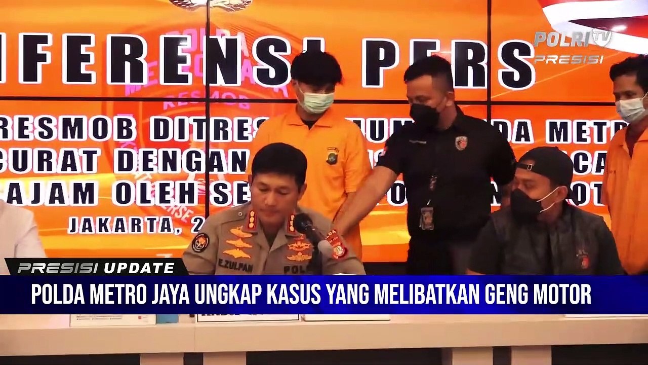 PRESISI UPDATE 19.00 WIB - Polda Metro Jaya Ungkap Kasus Pencurian & Kepemilikan Senjata Tajam