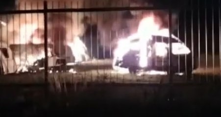 Torino - Incendio in un deposito di camper: sei distrutti (24.05.22)