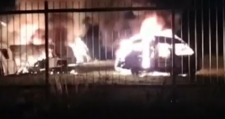 Download Video: Torino - Incendio in un deposito di camper: sei distrutti (24.05.22)