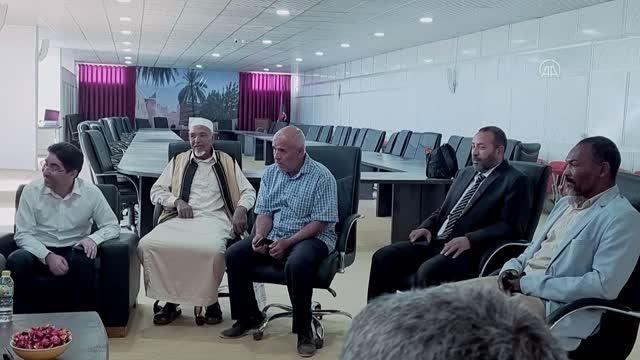 TİKA'dan Libya'nın Gadamis kentindeki Osmanlı arşivine teknik ekipman desteği