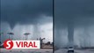 Social media abuzz over Pengerang waterspout