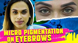 Micro Pigmentation On Eyebrows _ ft Milla _ Millababygal