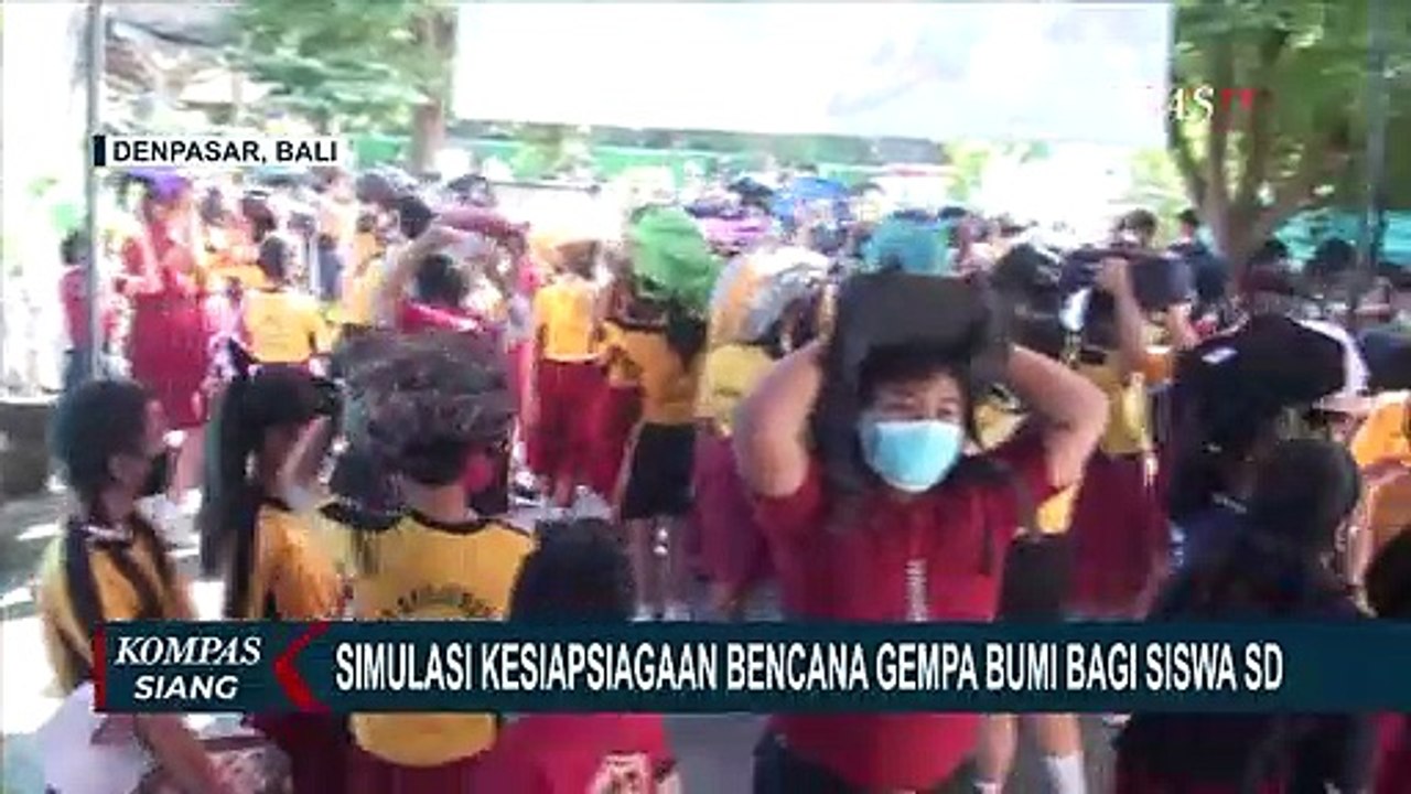 BPBD Denpasar Gelar Simulasi Kesiapsiagaan Benc...
