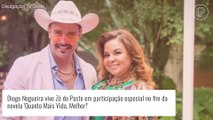 Semana final da novela 'Quanto Mais Vida, Melhor!' tem Diogo Nogueira em casamento de Deusa