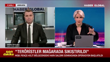 MSB kaynakları: Hain saldırının ardından teröristler mağarada sıkıştırıldı