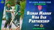 Brilliant Partnership By Bismah Maroof And Nida Dar | Pakistan Women vs Sri Lanka Women | 1st T20I 2022 | PCB | MA2T