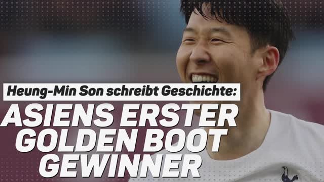 Golden-Boot-Gewinner: Son schreibt Geschichte